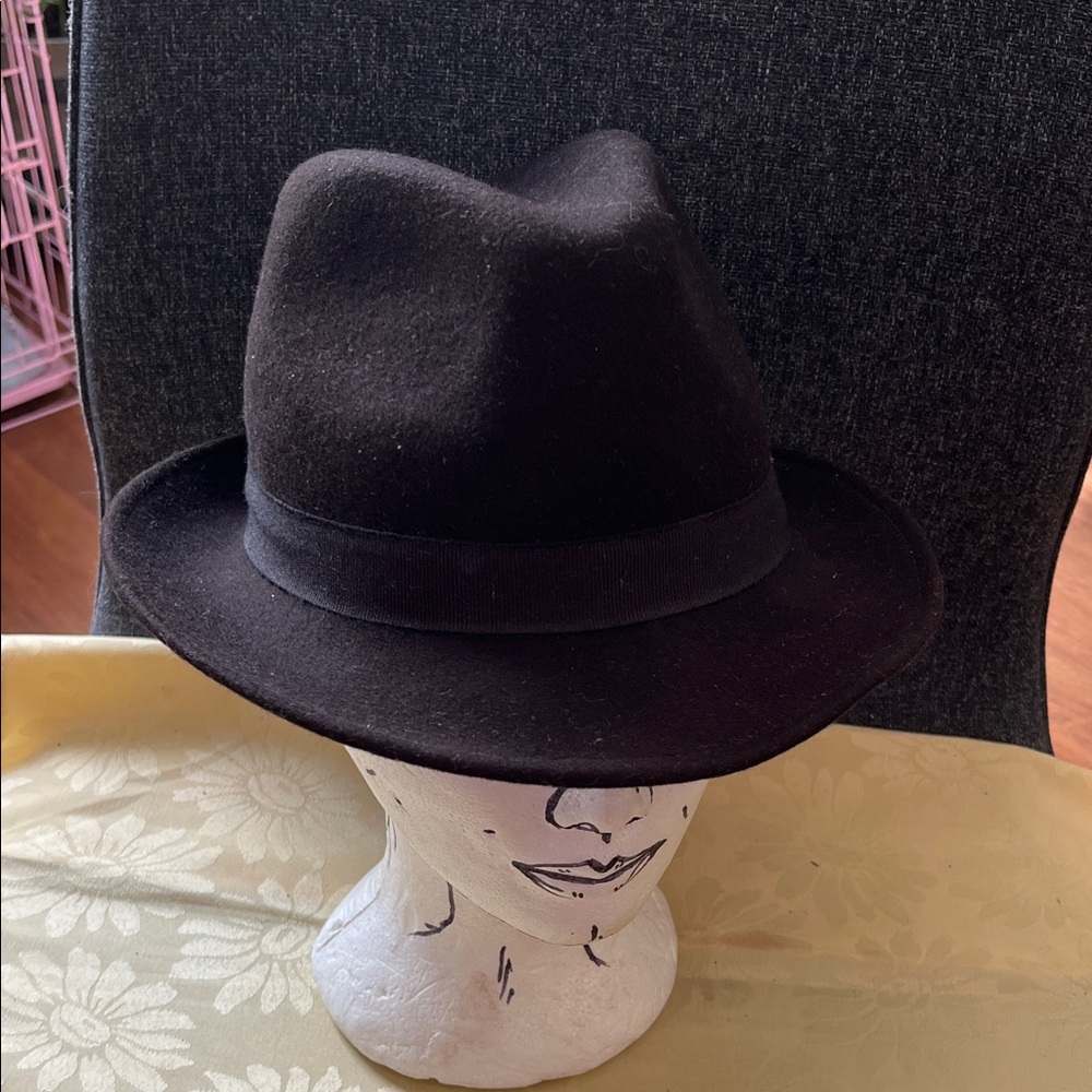 Elegant Black Fedora for Men